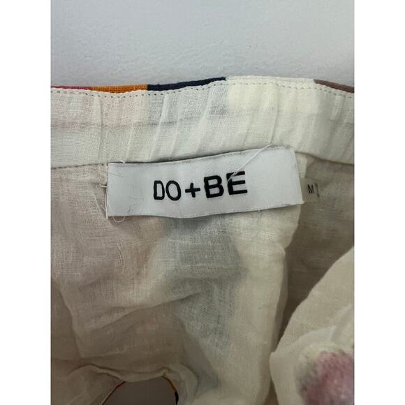 Do + Be Linen Crop Top - Picture 3 of 6